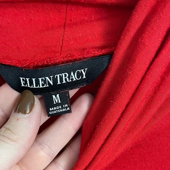 Red Turtleneck | Ellen Tracy | Size M - Picture 2 of 4